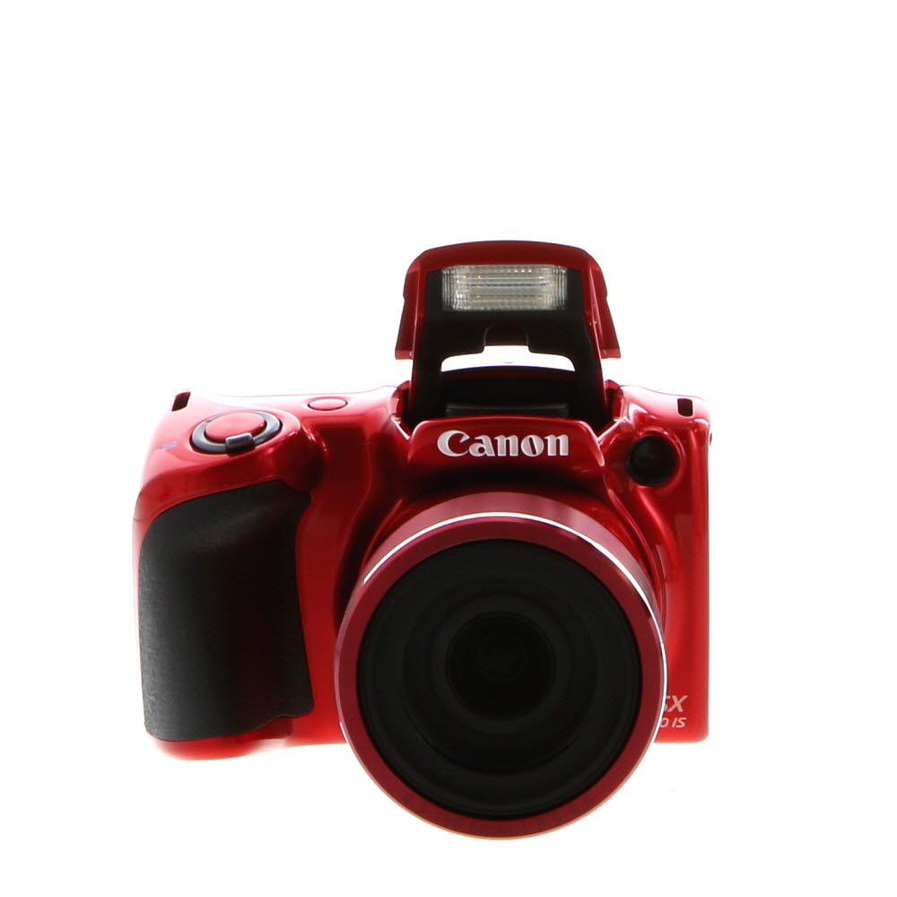 Canon PowerShot SX420 IS Digital Camera, Red | 20MP