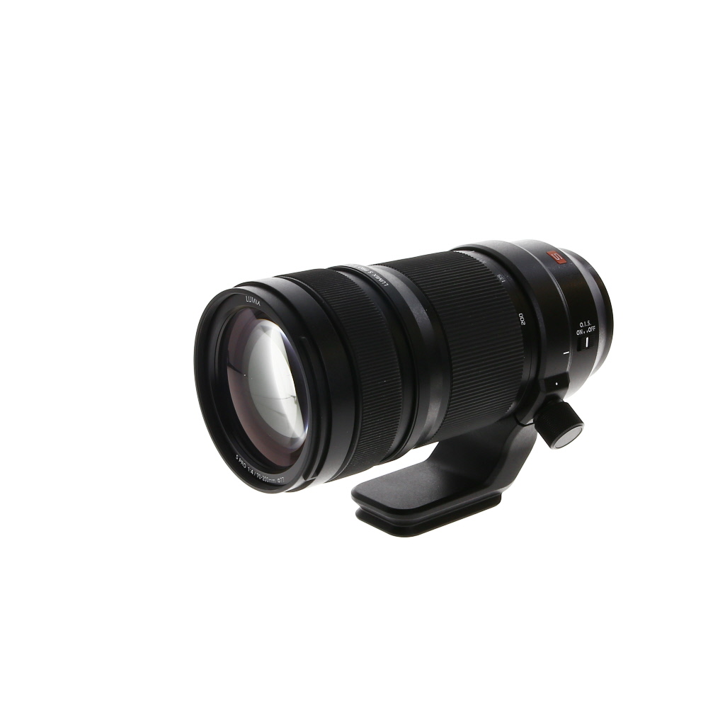 Panasonic Lumix S PRO 70-200mm f/4 O.I.S. Full-Frame Autofocus Lens for Mirrorless L-Mount, Black | 77 | w/ Tripod Collar