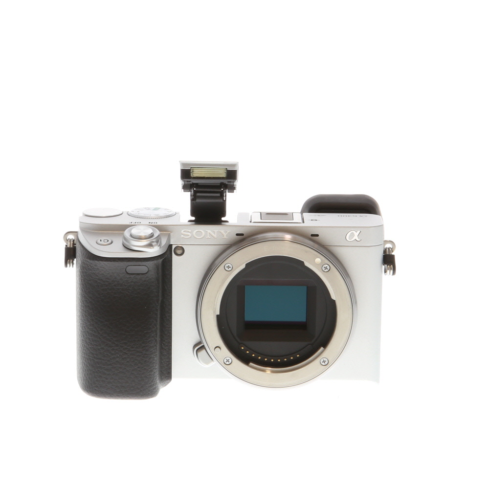 Sony a6300 Mirrorless Camera Body, Silver | 24.2MP