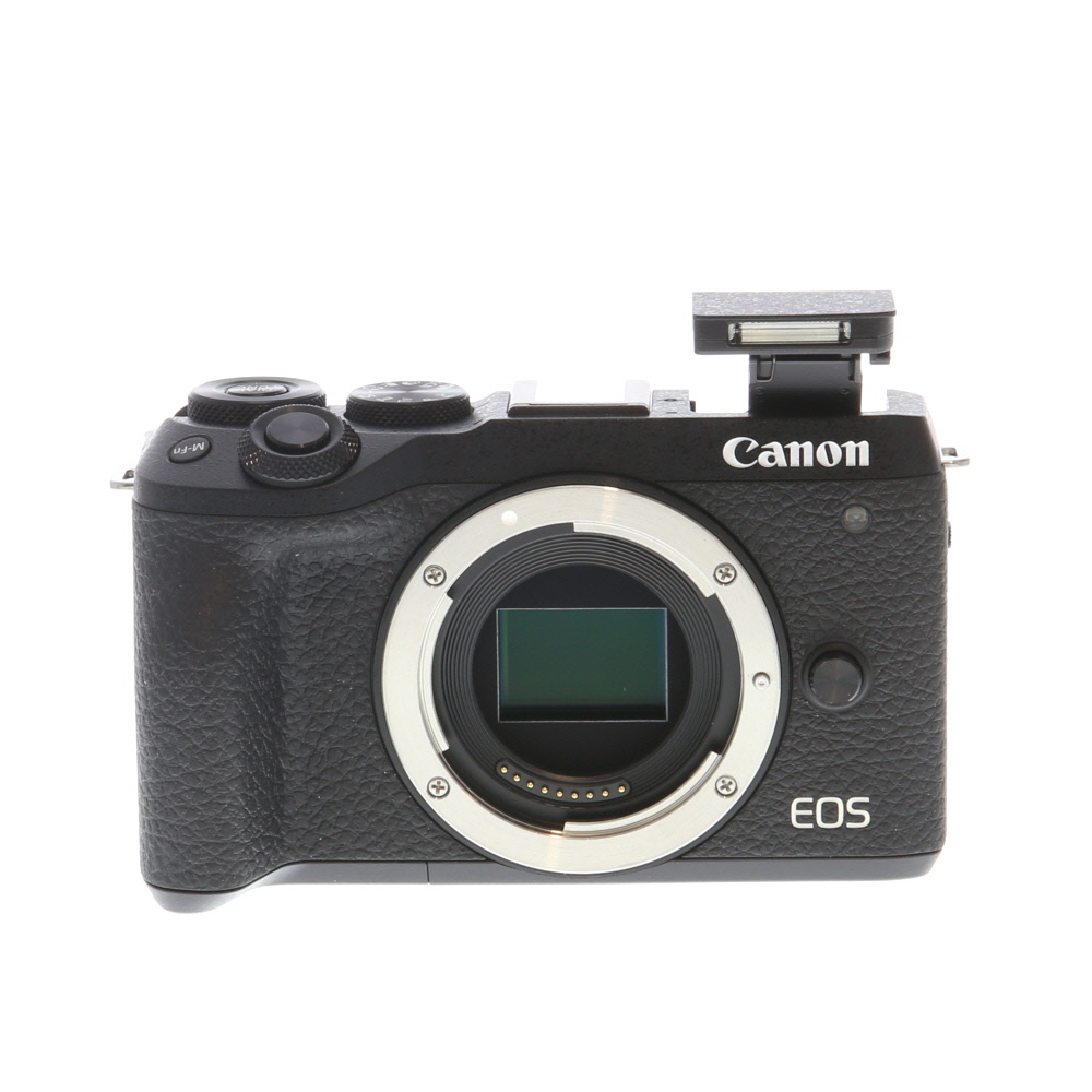 Canon EOS M6 Mark II Mirrorless Camera Body, Black | 32.5MP