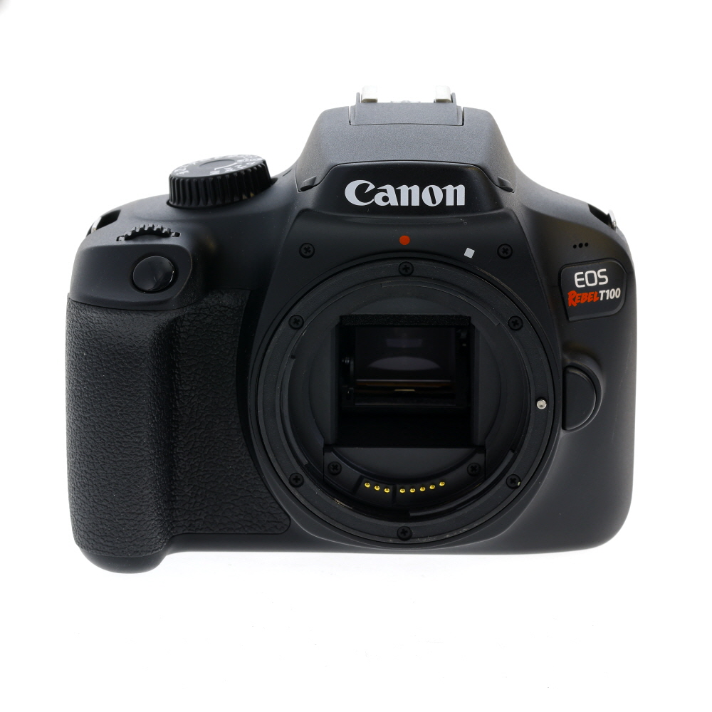 Canon EOS Rebel T100 DSLR Camera Body, Black | 18MP