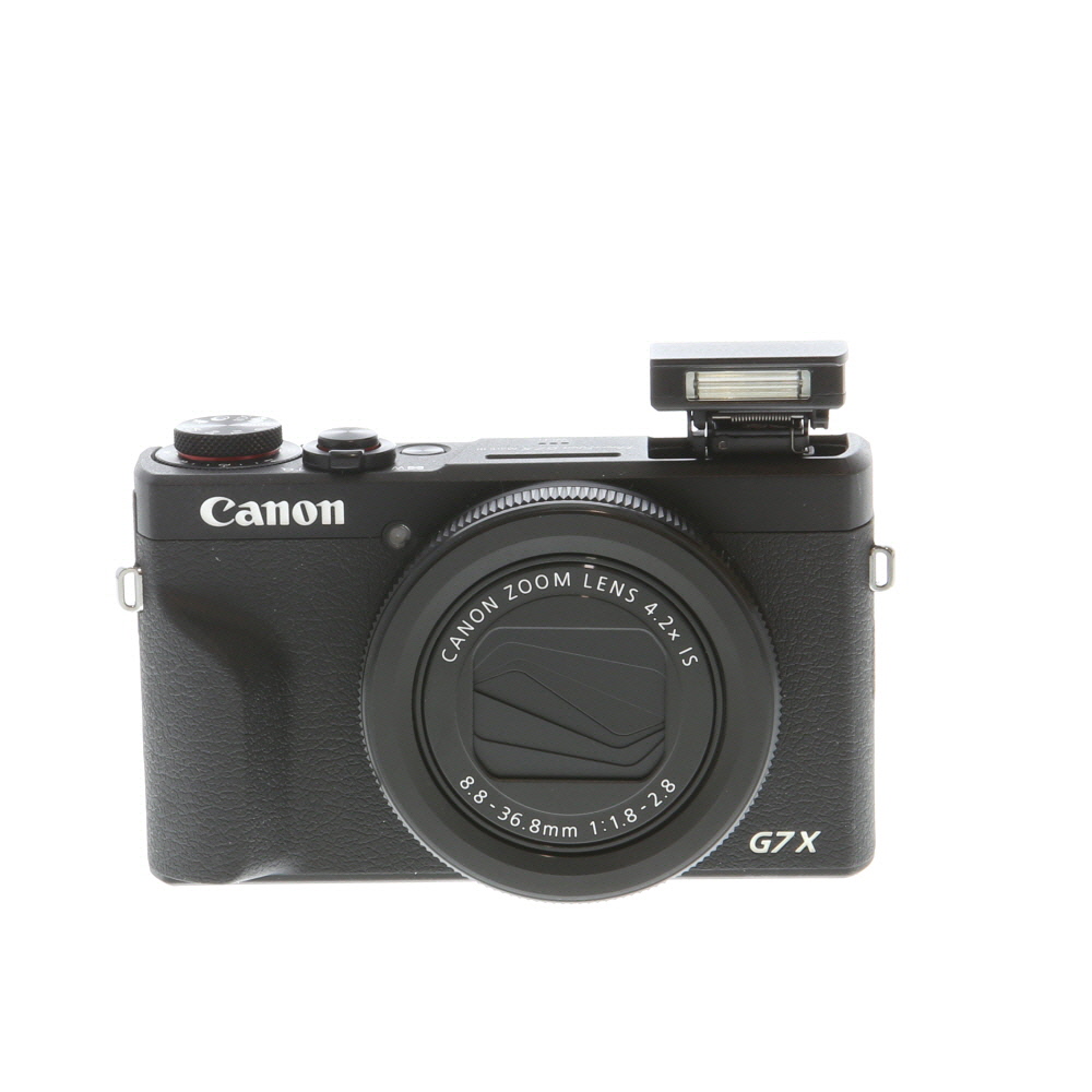 Canon PowerShot G7X Mark III Digital Camera, Black | 20.2MP