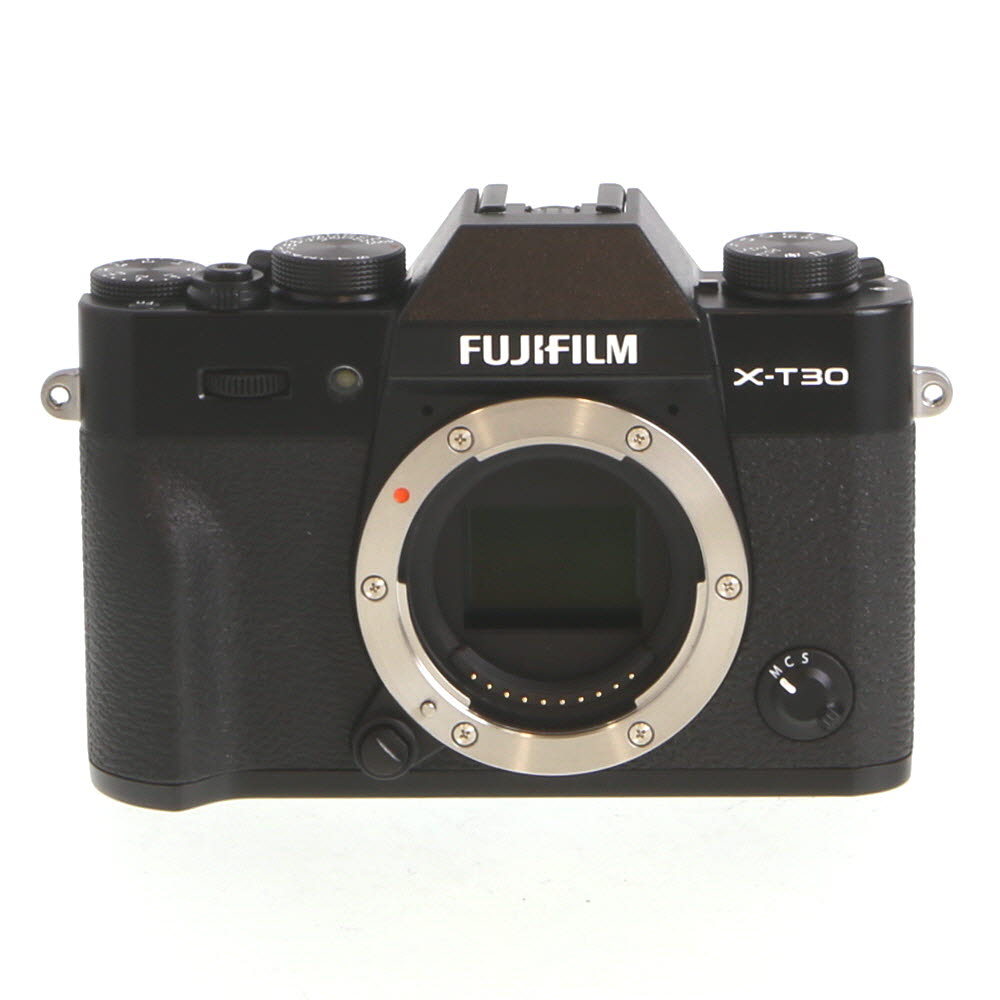 FUJIFILM X-T30 Mirrorless Camera Body, Black | 26.1MP
