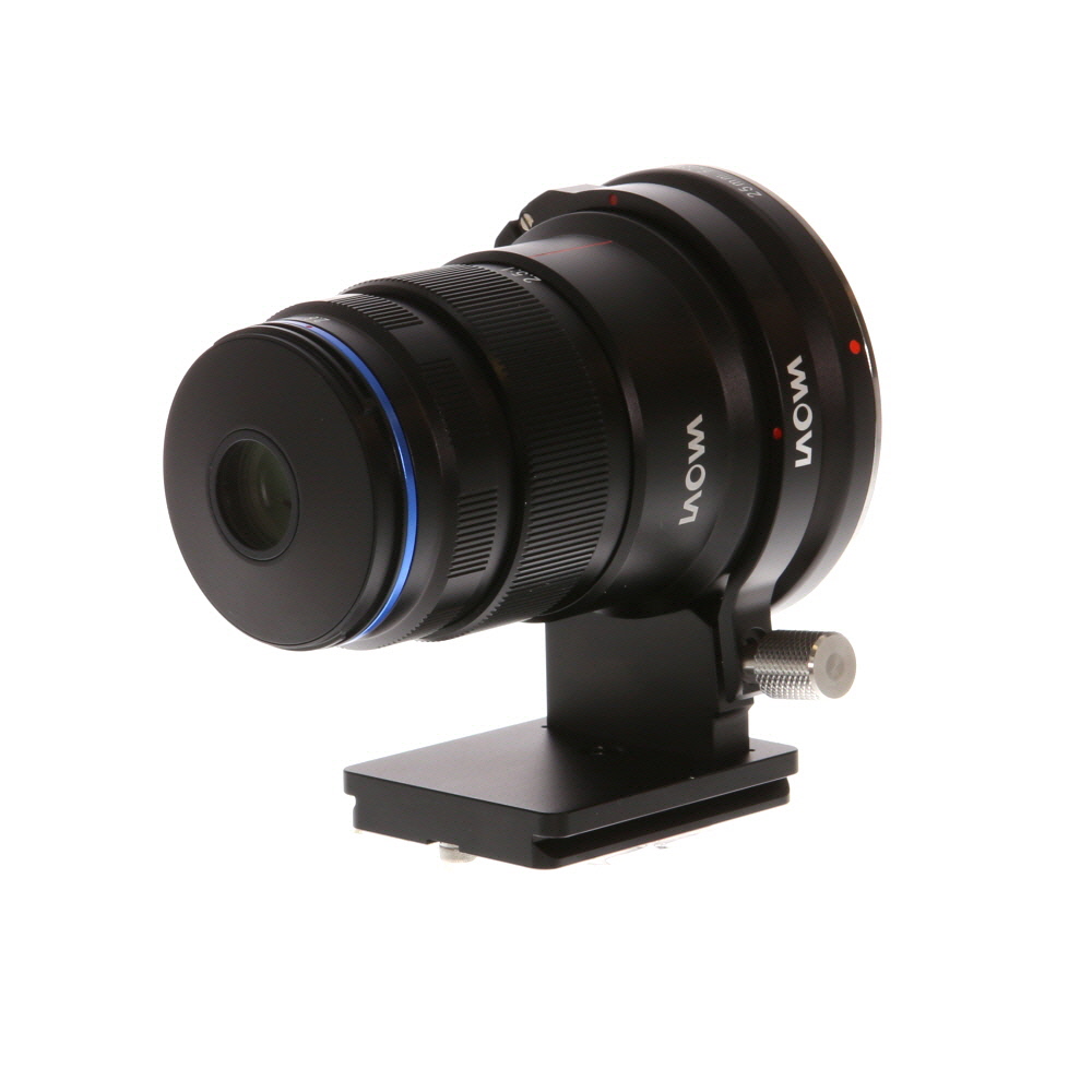 Venus Optics Laowa 25mm f/2.8 2.5-5X Ultra Macro Full-Frame Manual Lens for Canon EF-Mount, Black