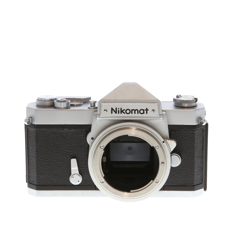 Nikon Nikomat FS (Non AI) 35mm Camera Body, Chrome