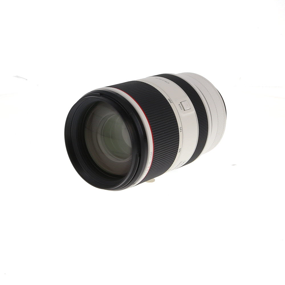Canon RF 70-200mm f/2.8 L IS USM Full-Frame Lens for RF-Mount, White | 77 | with Tripod Collar/Foot