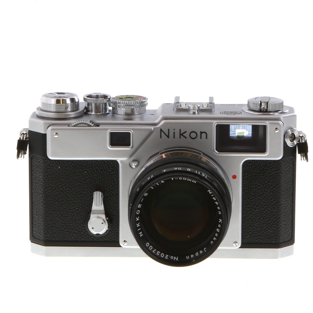 Nikon S3 Limited Edition 35mm Rangefinder Camera, Millennium Chrome w/ 50mm f/1.4 Nikkor-S Millennium Black Lens | 43 | in Padded Limited Edition White/Gold Box