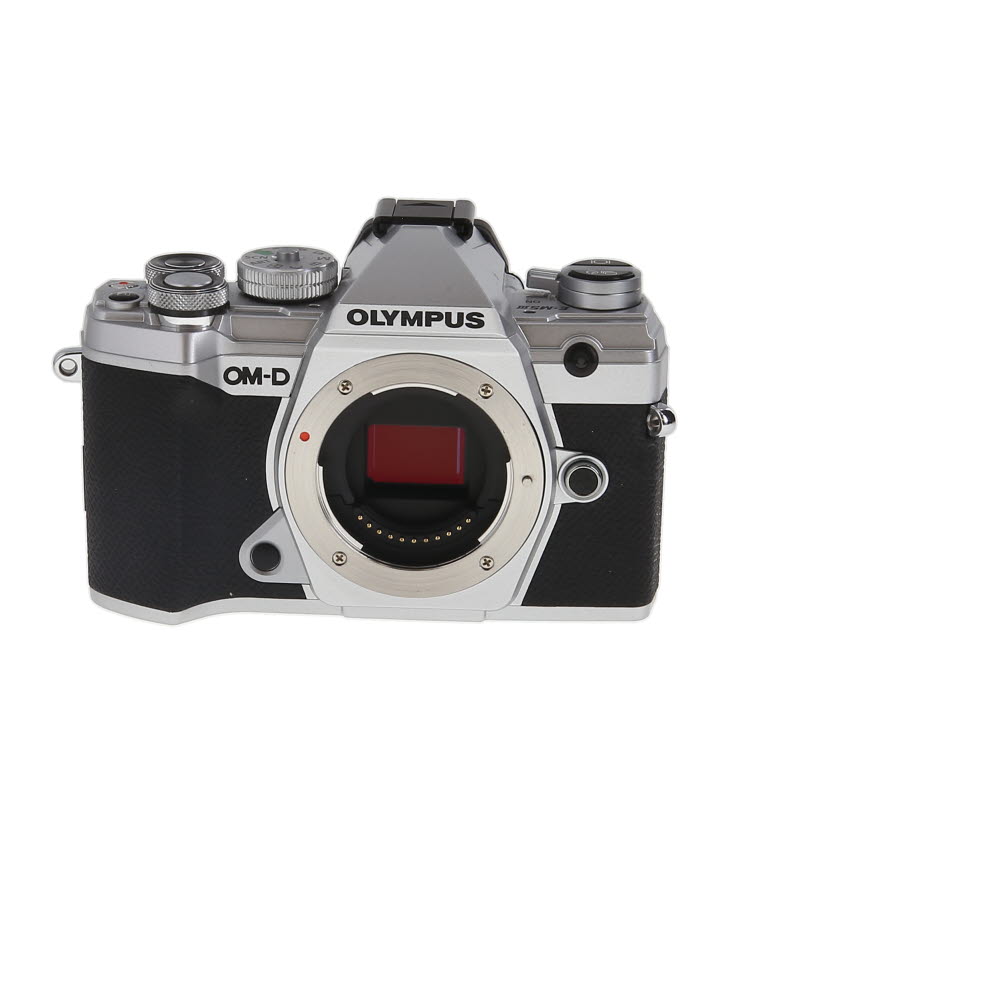 Olympus OM-D E-M5 Mark III Mirrorless MFT (Micro Four Thirds) Camera Body, Silver | 20.4MP