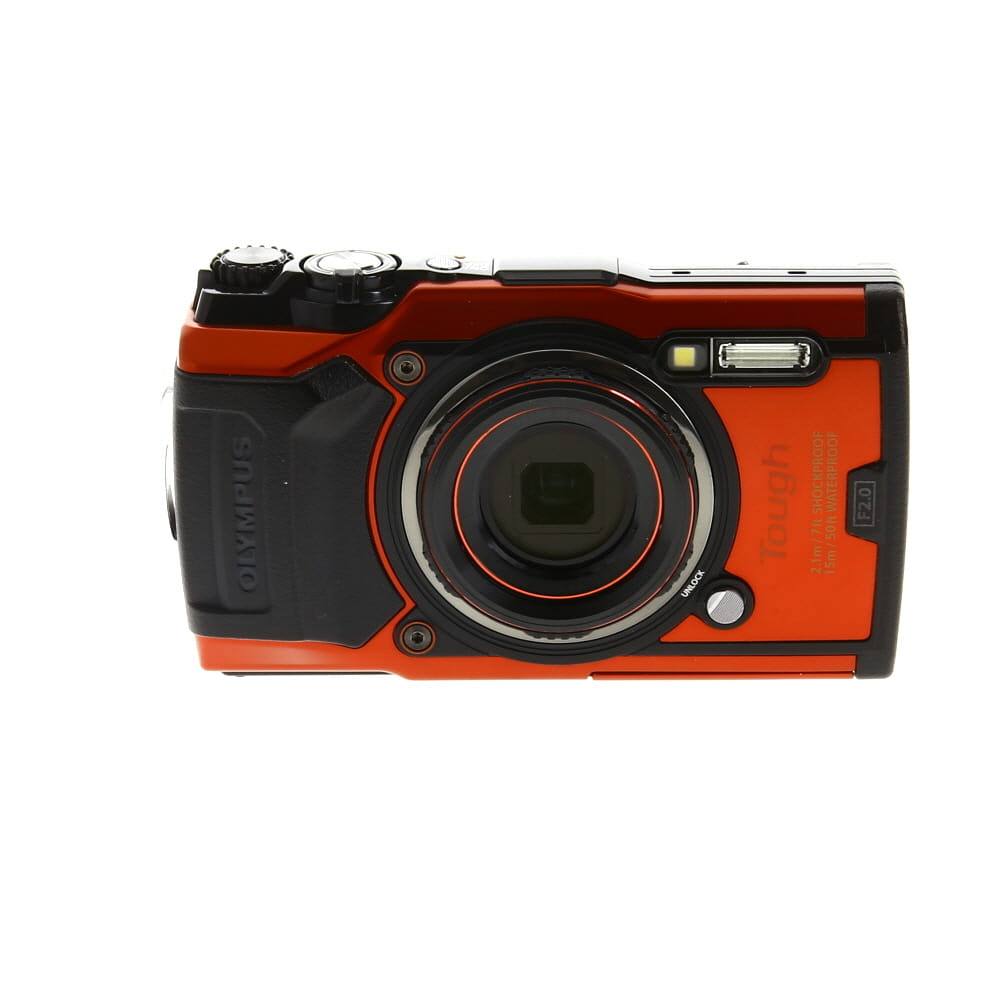 Olympus Tough TG-6 Digital Camera, Red | 12MP