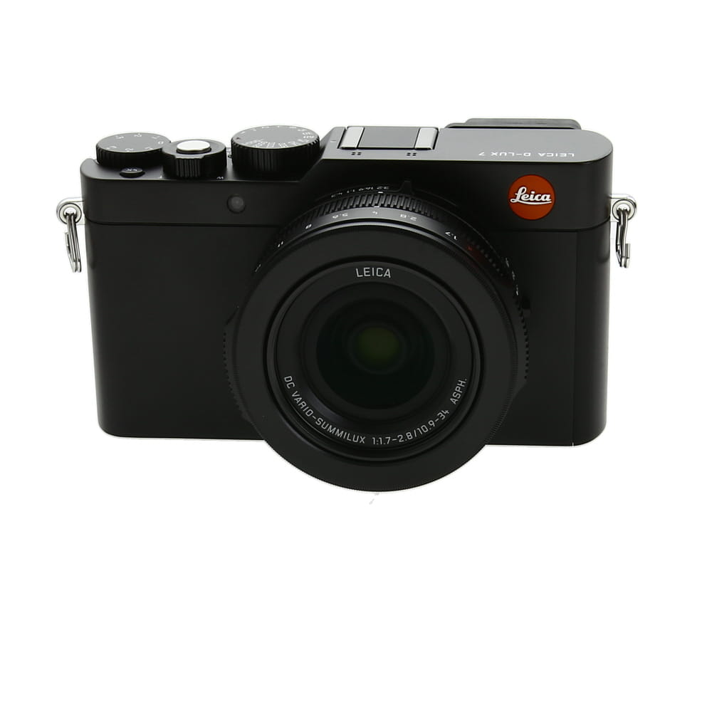 Leica D-Lux 7 Digital Camera, Black | 17MP | with CF D Flash (19141)