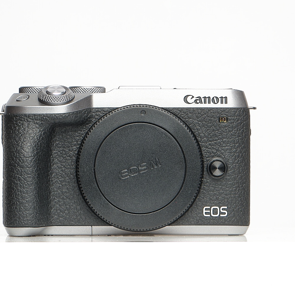 Canon EOS M6 Mark II Mirrorless Camera Body, Silver | 32.5MP