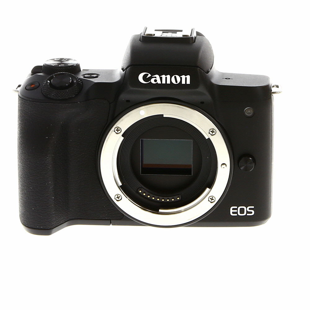 Canon EOS M50 Mark II Mirrorless Camera Body, Black | 24.1MP