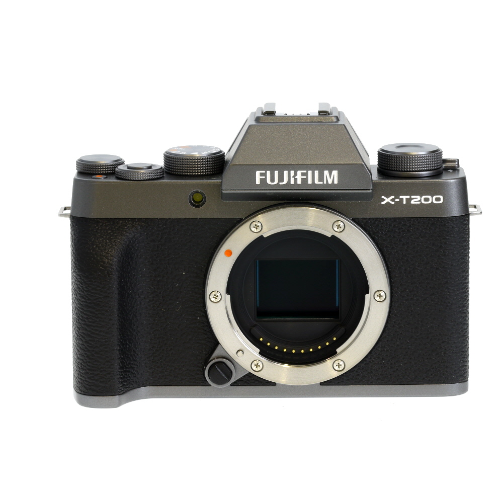 FUJIFILM X-T200 Mirrorless Camera Body, Dark Silver | 24.2MP