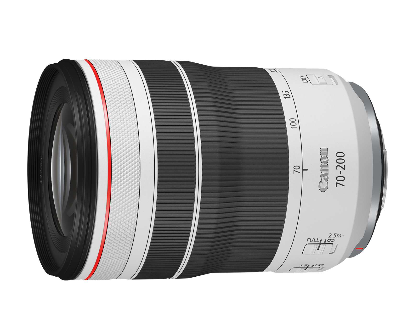 Canon RF 70-200mm f/4 L IS USM Full-Frame Lens for RF-Mount, White | 77
