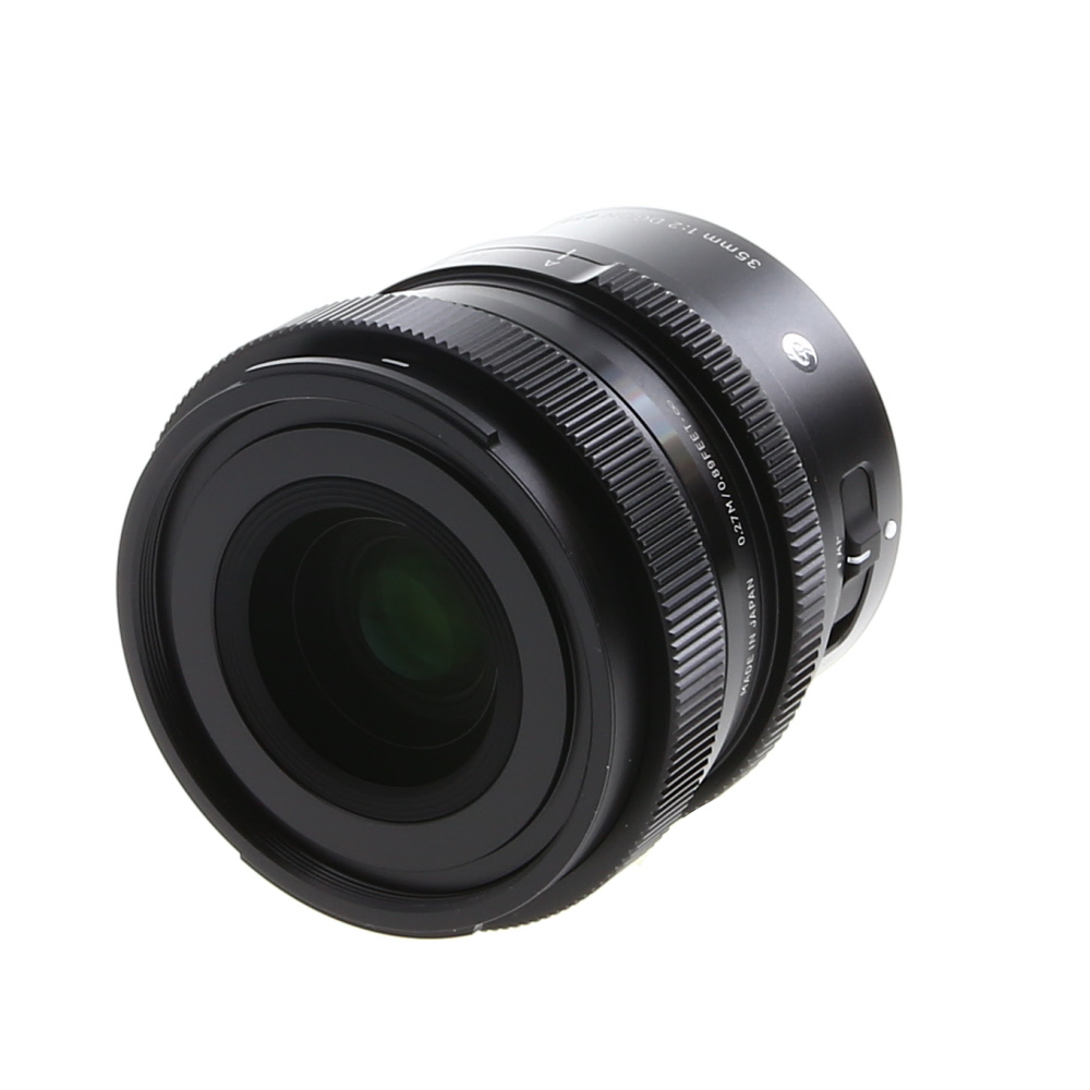 Sigma 35mm f/2 DG DN C (Contemporary) Full-Frame Autofocus Lens for Sony E-Mount, Black (58)