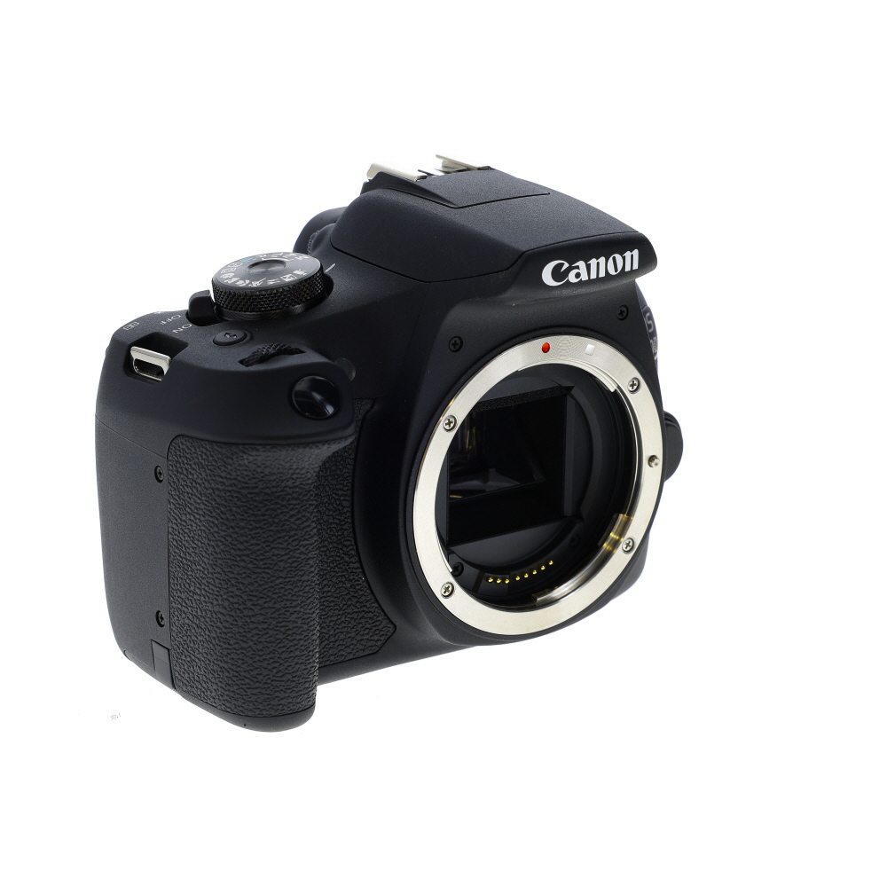 Canon EOS 2000D DSLR Camera Body, Black | 24MP | with 5-Pin Hot Shoe (European Version of Rebel T7)