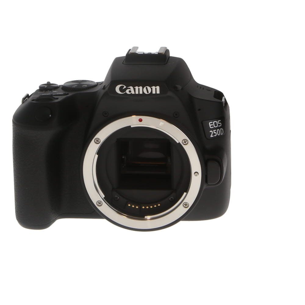 Canon EOS 250D DSLR Camera Body, Black | 24.1MP | International Version of EOS SL3