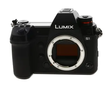 Panasonic Lumix S1 Mirrorless Full-Frame L-Mount Camera Body, Black {24.2MP} with DMW-SFU2 V-Log Upgrade Installed