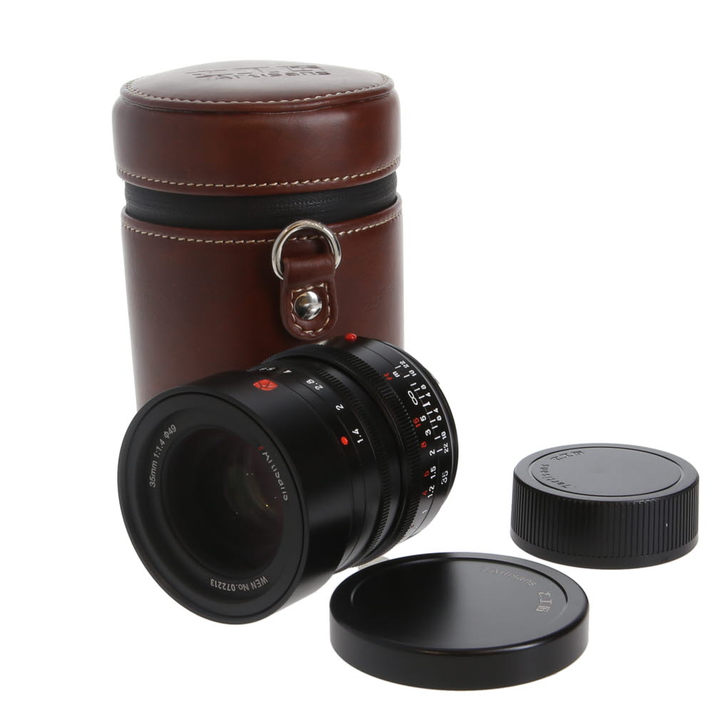 7artisans 35mm f/1.4 Manual Lens for Leica M-Mount, Black | 49