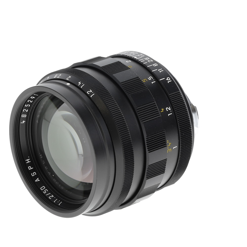 Leica 50mm f/1.2 Noctilux-M ASPH. M-Mount Lens, Black Anodized, 6-Bit | E49 | 11686
