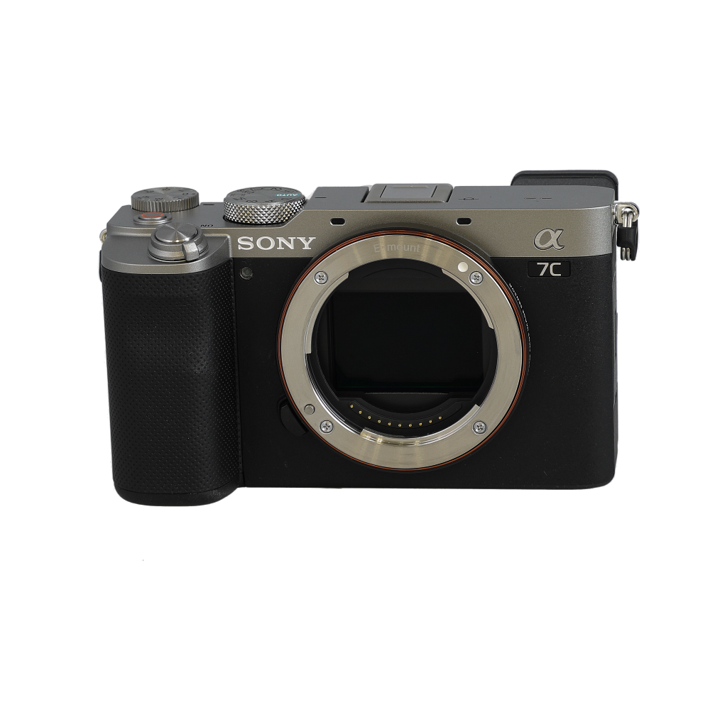 Sony a7C Mirrorless Camera Body, Silver | 24.2MP
