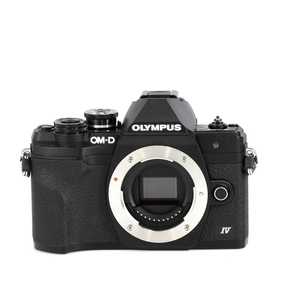 Olympus OM-D E-M10 Mark IV Mirrorless MFT (Micro Four Thirds) Camera Body, Black | 20.3MP
