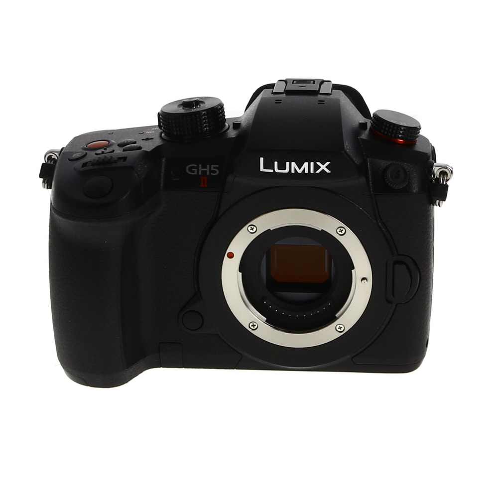 Panasonic Lumix GH5 II Mirrorless MFT (Micro Four Thirds) Camera Body, Black | 20.3MP
