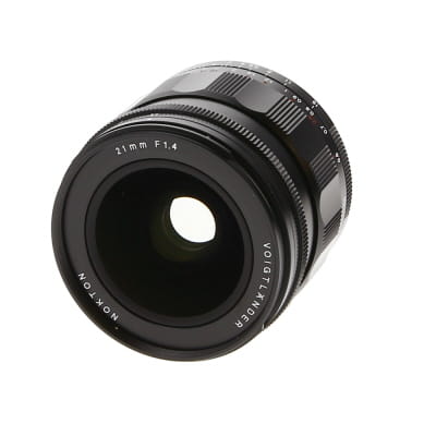 Voigtlander 21mm f/1.4 Nokton Aspherical Manual Lens for Leica M-Mount, Black | 62