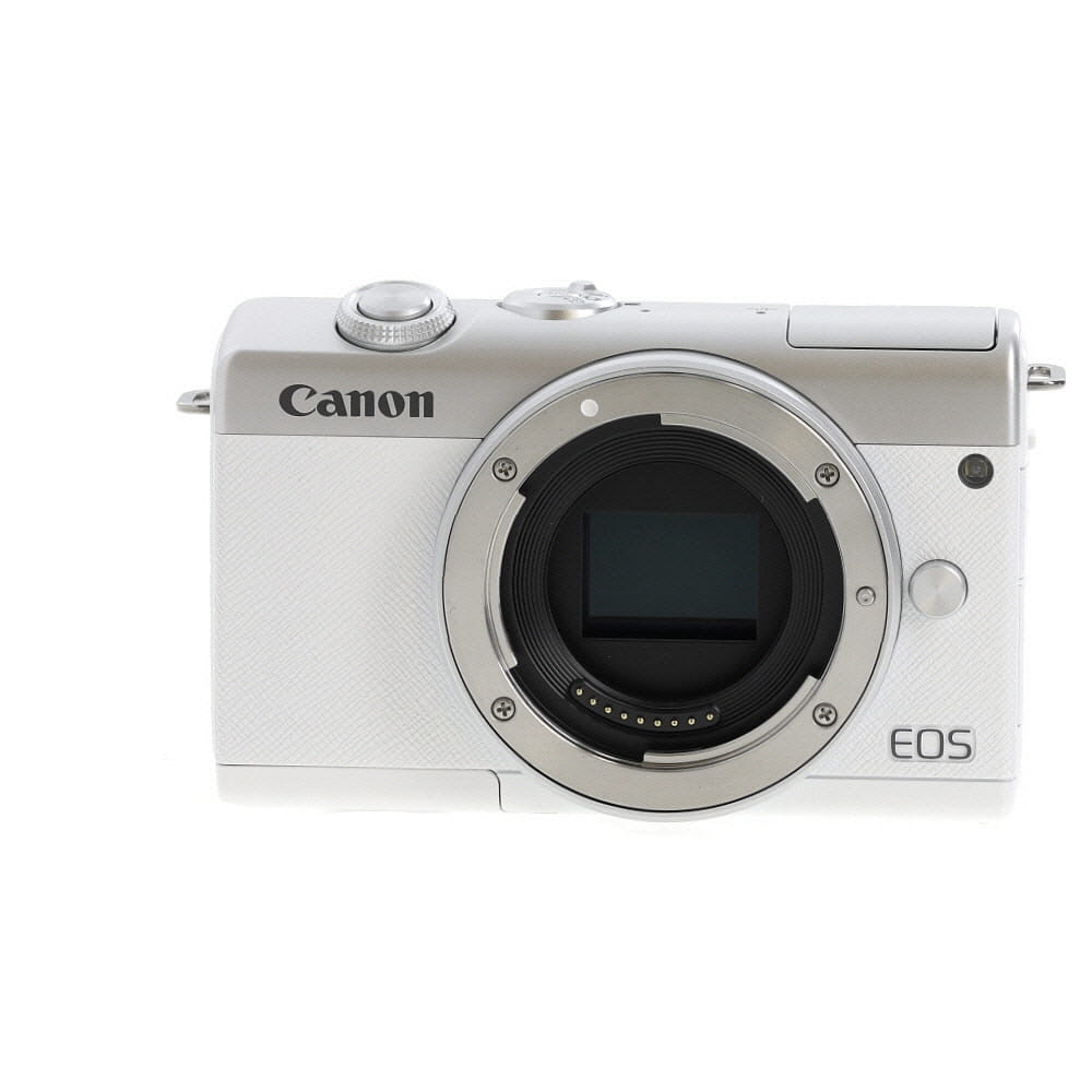 Canon EOS M200 Mirrorless Camera, White | 24.1MP