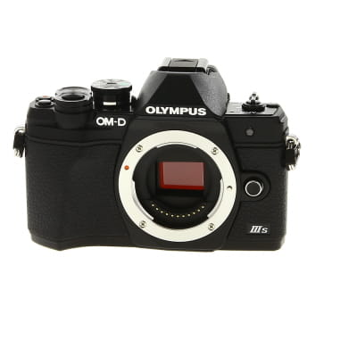 Olympus OM-D E-M10 Mark IIIs Mirrorless MFT (Micro Four Thirds) Camera Body, Black | 16MP