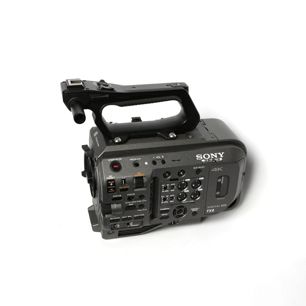 Sony Video PXW-FX9V XDCAM 6K Full-Frame Solid-State Memory Digital Camcorder Body, Black | 4K120p | (Uses E-Mount Lenses)