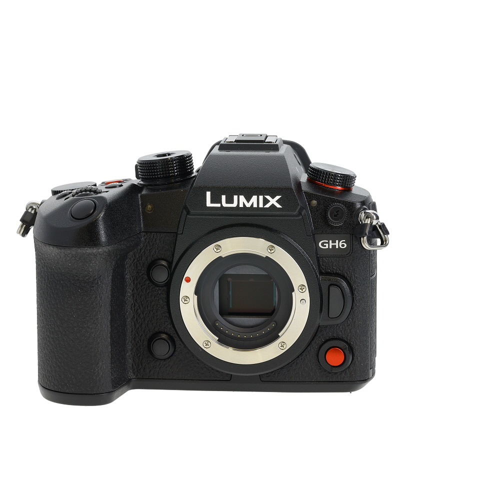 Panasonic Lumix GH6 Mirrorless MFT (Micro Four Thirds) Camera Body, Black | 25.2MP
