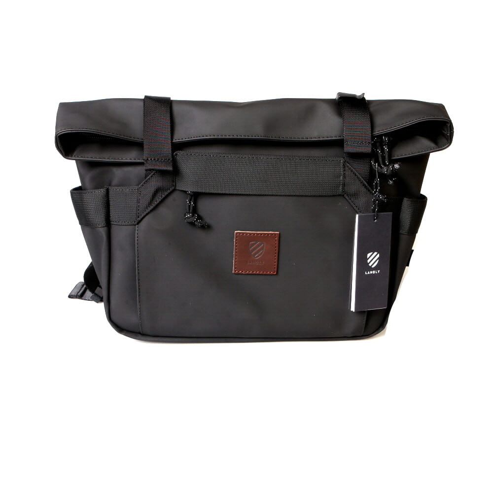 Langly Cross Body Bag, Black with Insert