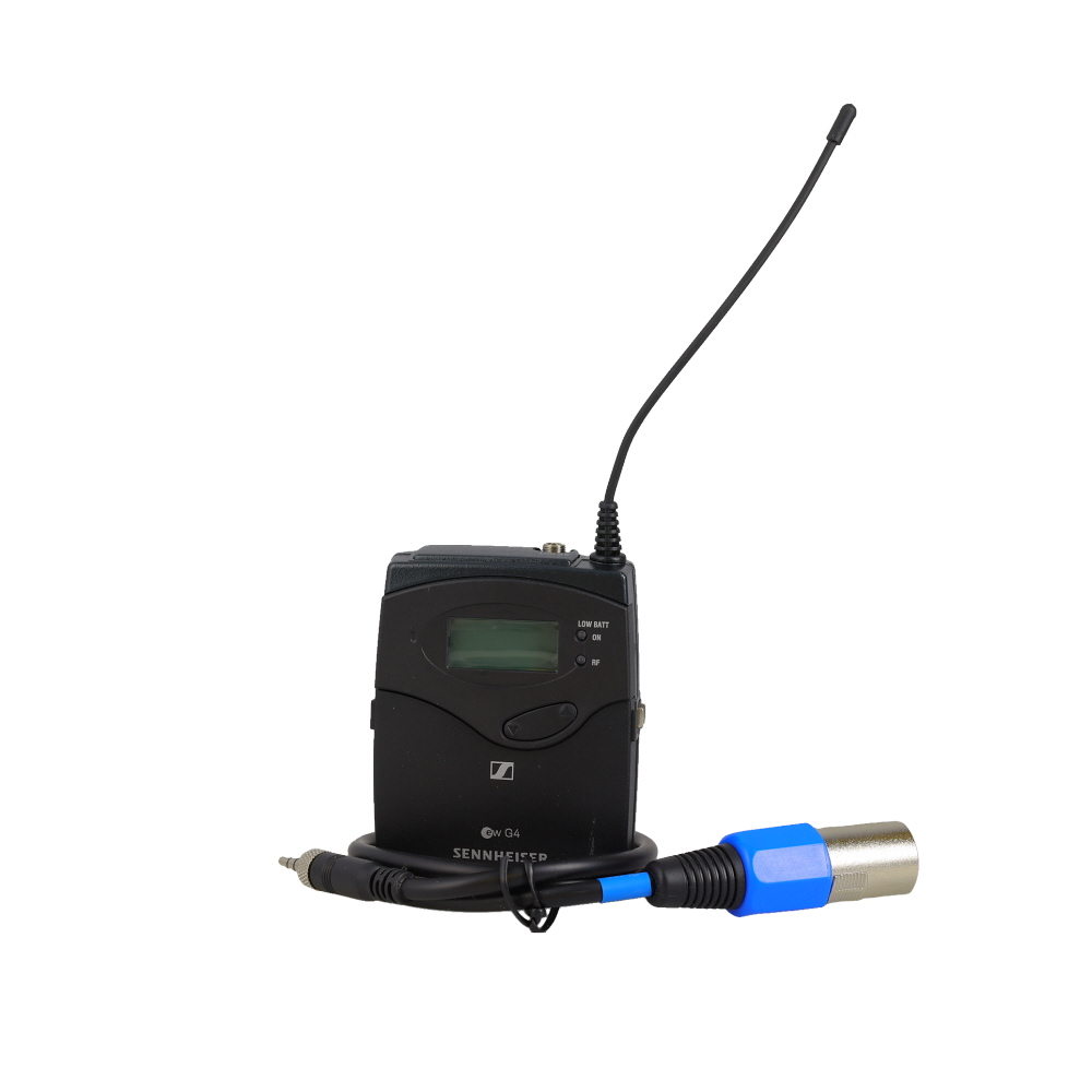 Sennheiser EK 100 G4 Wireless Camera-Mount Receiver (A1: 470-516 MHz) with Belt Clip