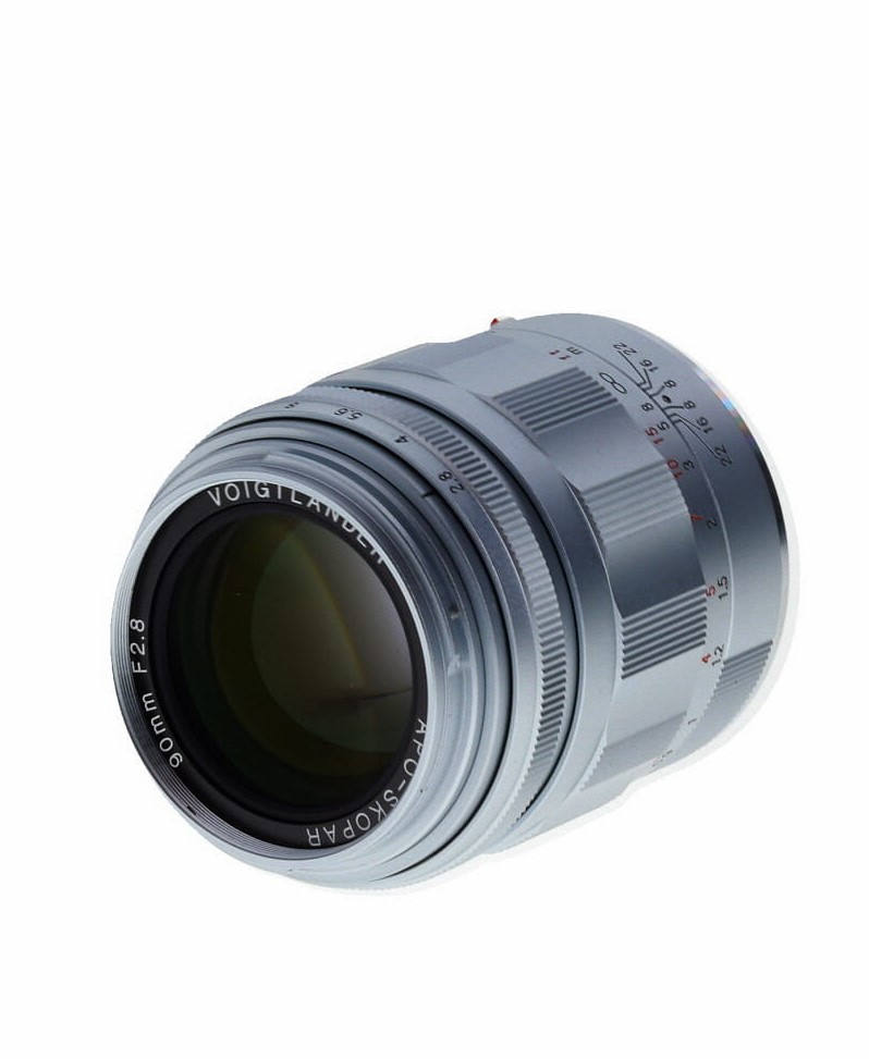 Voigtlander 90mm f/2.8 Apo-Skopar Leica M-Mount Lens, Silver | 39