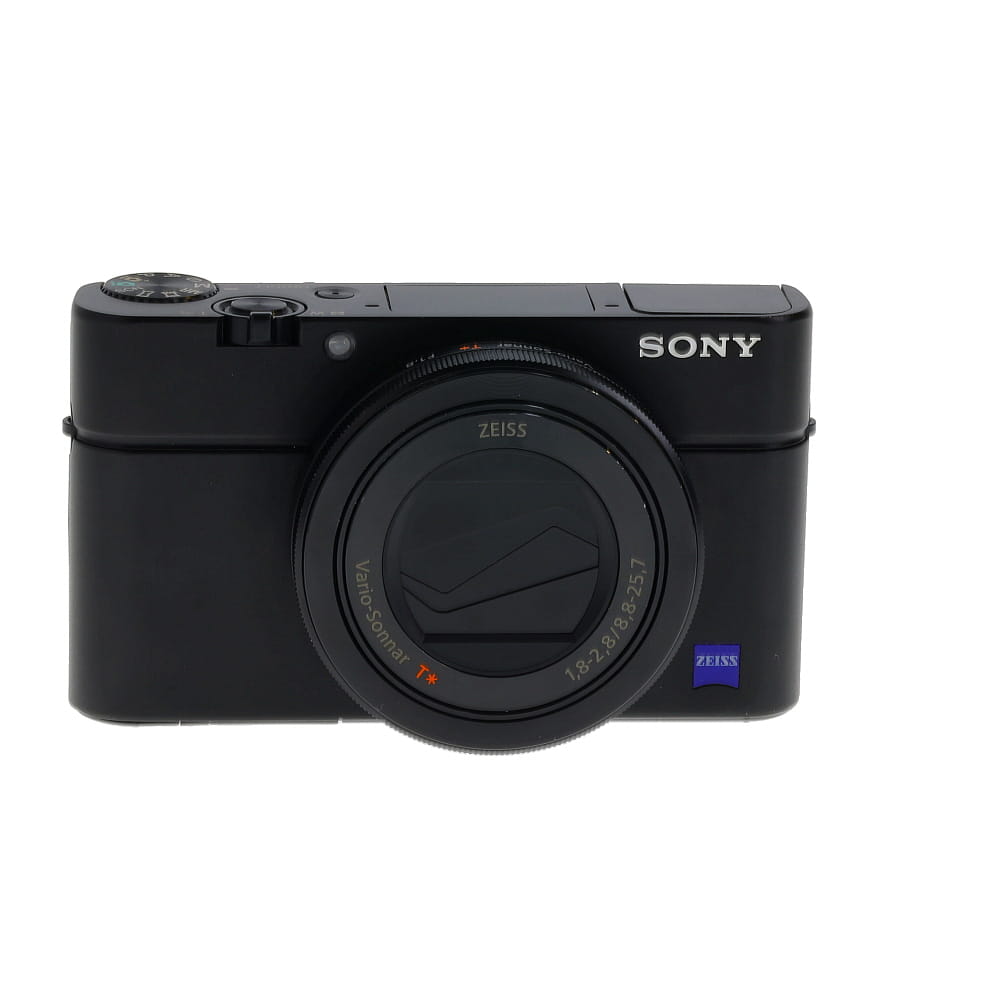 Sony Cyber-Shot DSC-RX100 III Digital Camera, Black | 20.1MP | Menu Defaults to Chinese