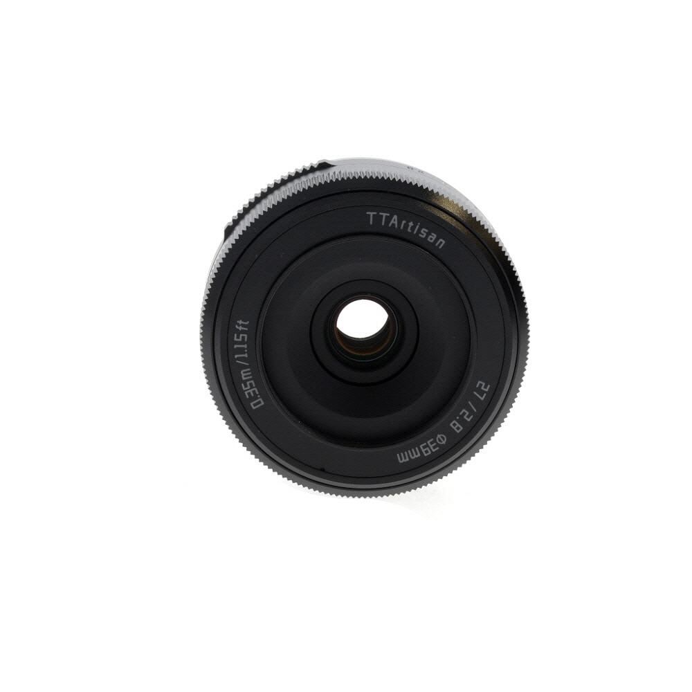 TTArtisan AF 27mm f/2.8 APS-C Lens for FUJIFILM X-Mount, Black | 39