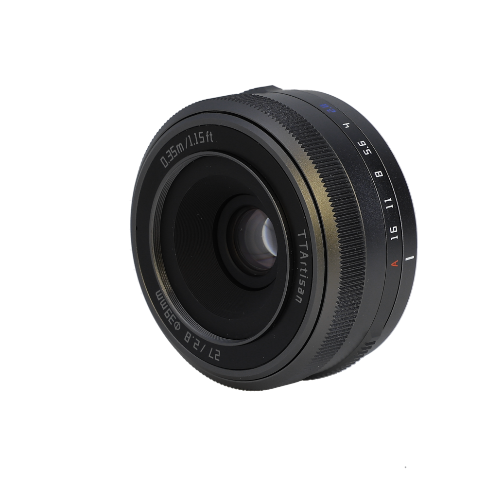 TTArtisan AF 27mm f/2.8 APS-C Lens for FUJIFILM X-Mount, Titanium | 39