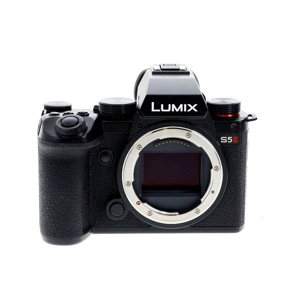 Panasonic Lumix S5 II Mirrorless Full-Frame L-Mount Camera Body, Black | 24.2MP