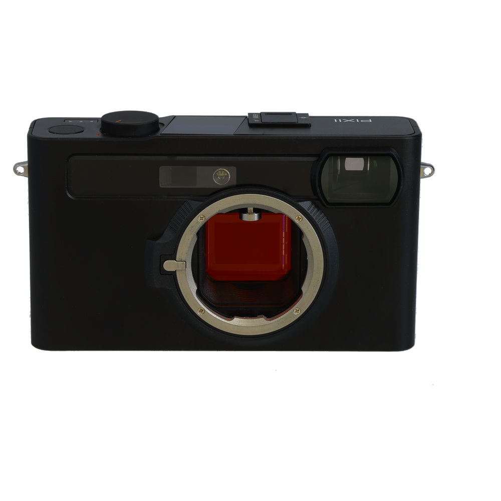 Pixii Camera (2023) Digital Rangefinder, Matte Black w/ 32GB Internal Storage | 26MP) A2572