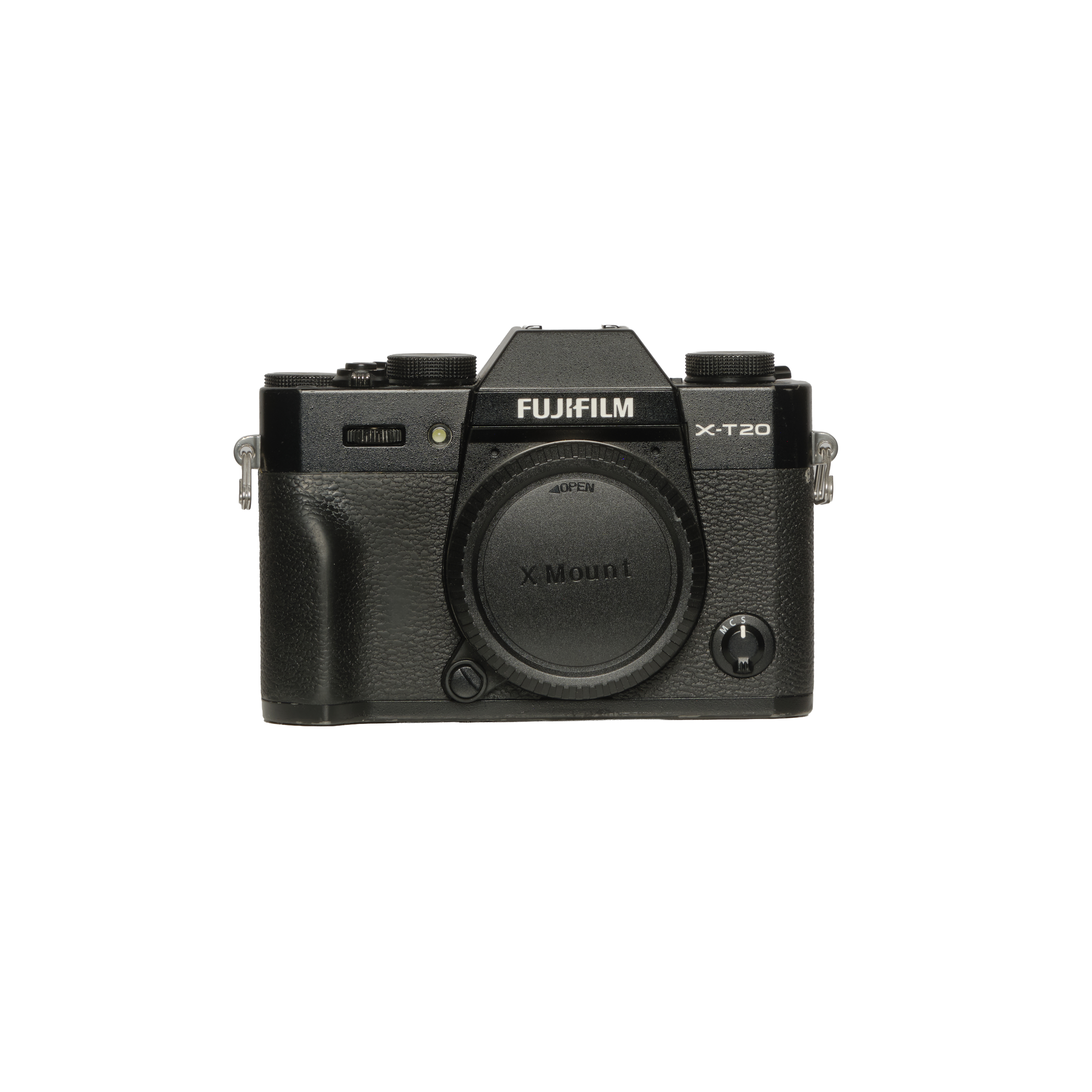 FUJIFILM X-T20 Mirrorless Camera Body, Black | 24.3MP | Menu Defaults to Japanese