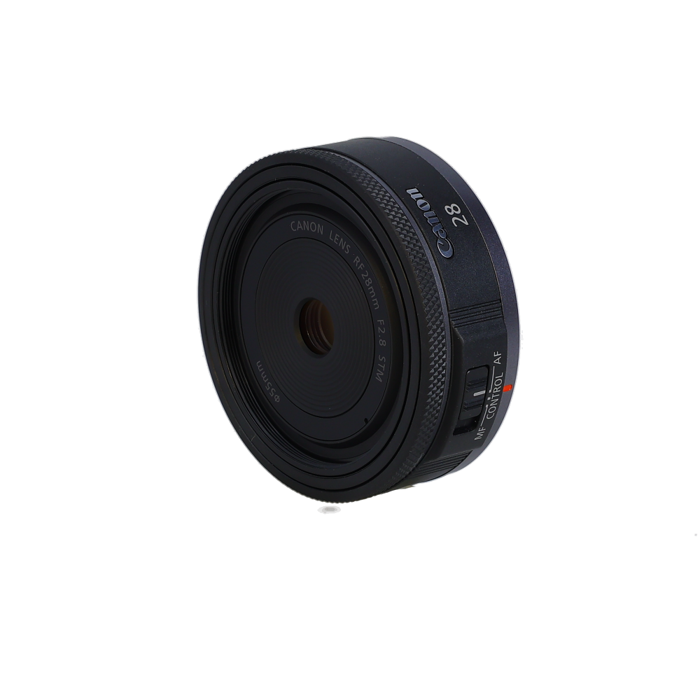 Canon RF 28mm f/2.8 STM Full-Frame Lens for RF-Mount, Black | 55