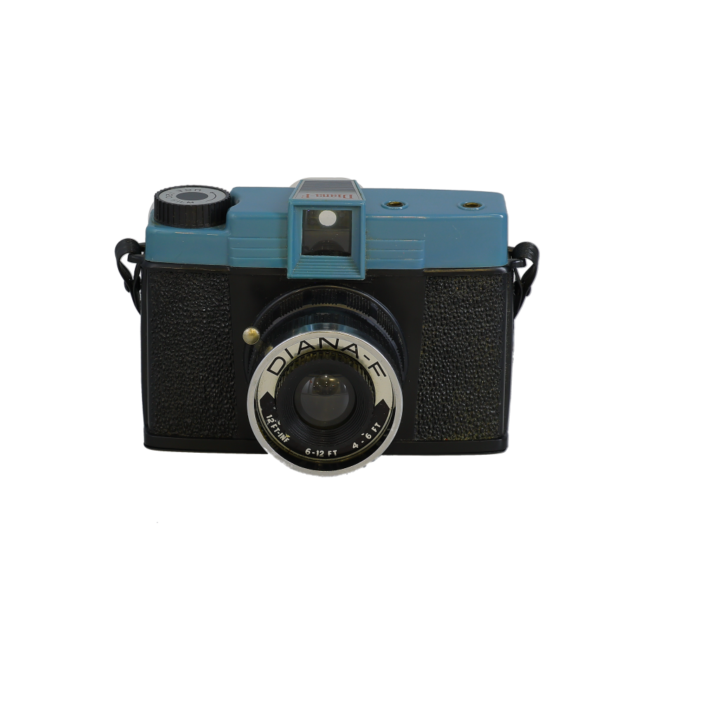 Lomography Diana F+ Camera Teal/Black without Flash (120 Film)