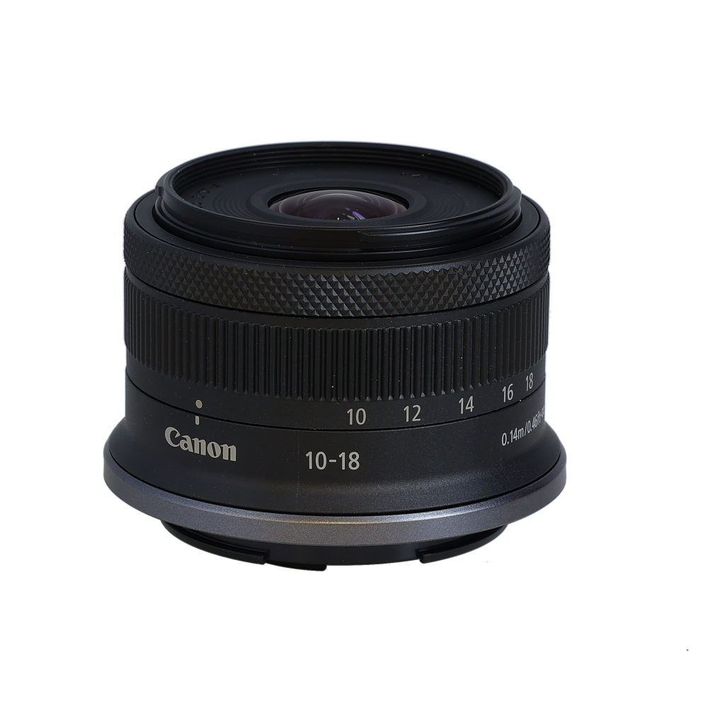 Canon RF-S 10-18mm f/4.5-6.3 IS STM Autofocus APS-C Lens for RF-Mount, Black | 49