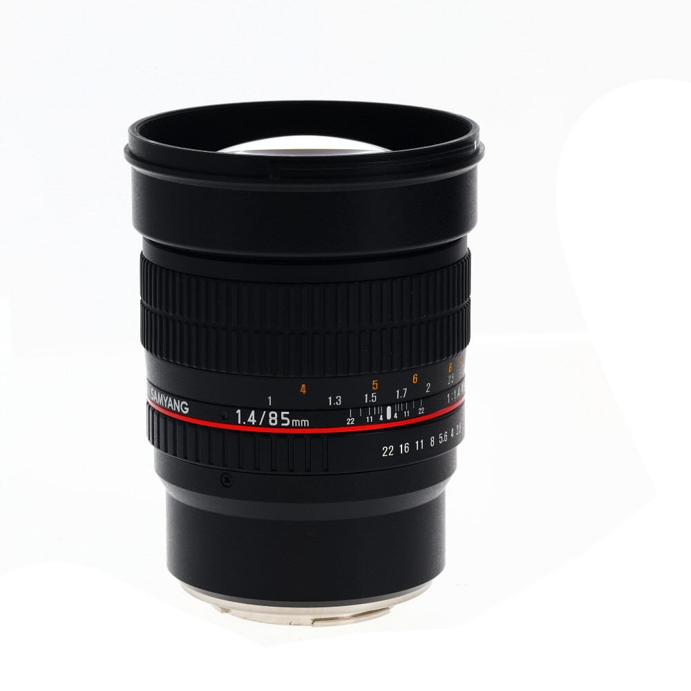 Samyang 85mm f/1.4 AS IF UMC Manual APC-S Lens for Fujifilm X-Mount, Black | 72