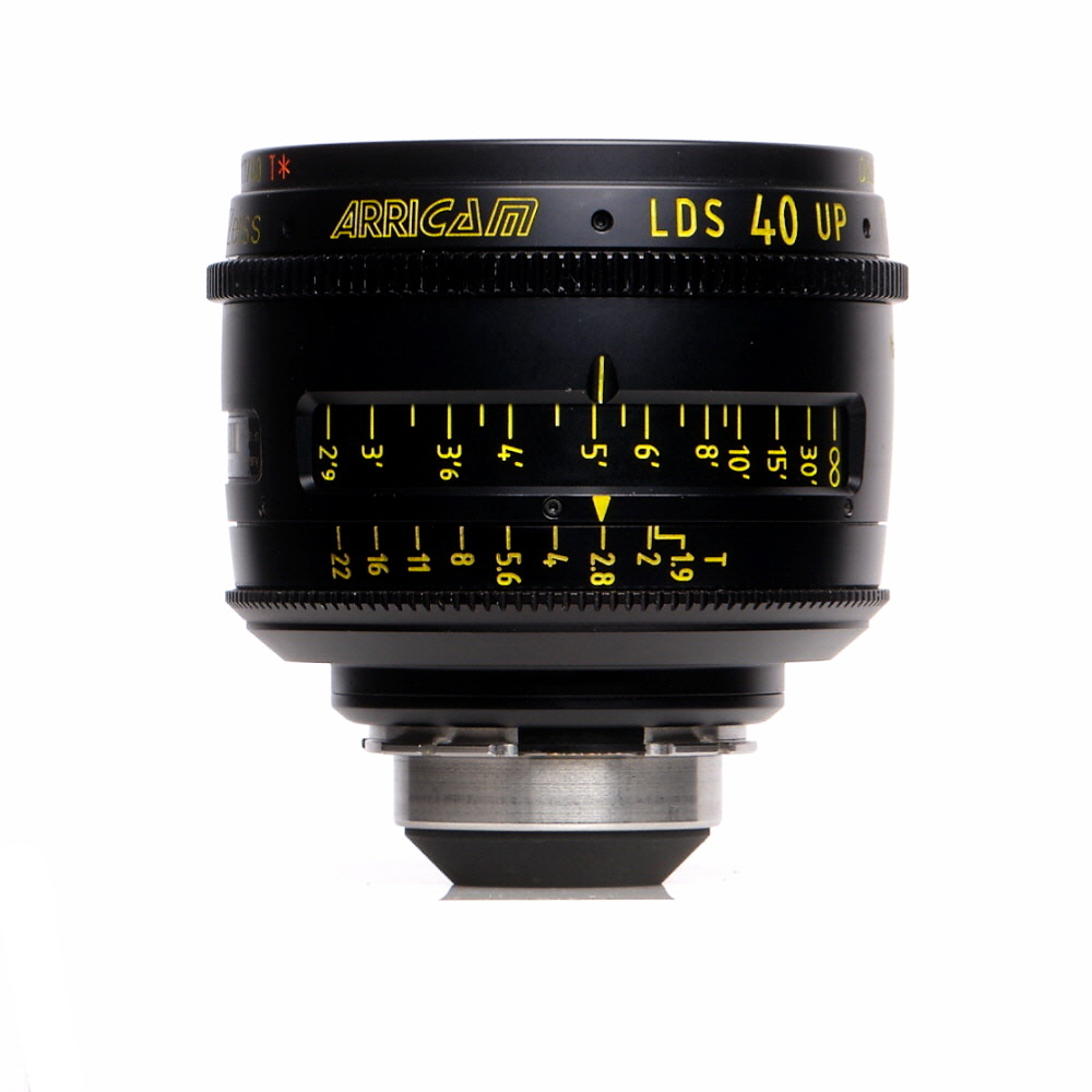 Zeiss ARRICAM LDS 40mm T1.9 Ultra Prime (Distagon f/1.7 T*) Lens with PL-Mount (In Feet) K2.47329.0