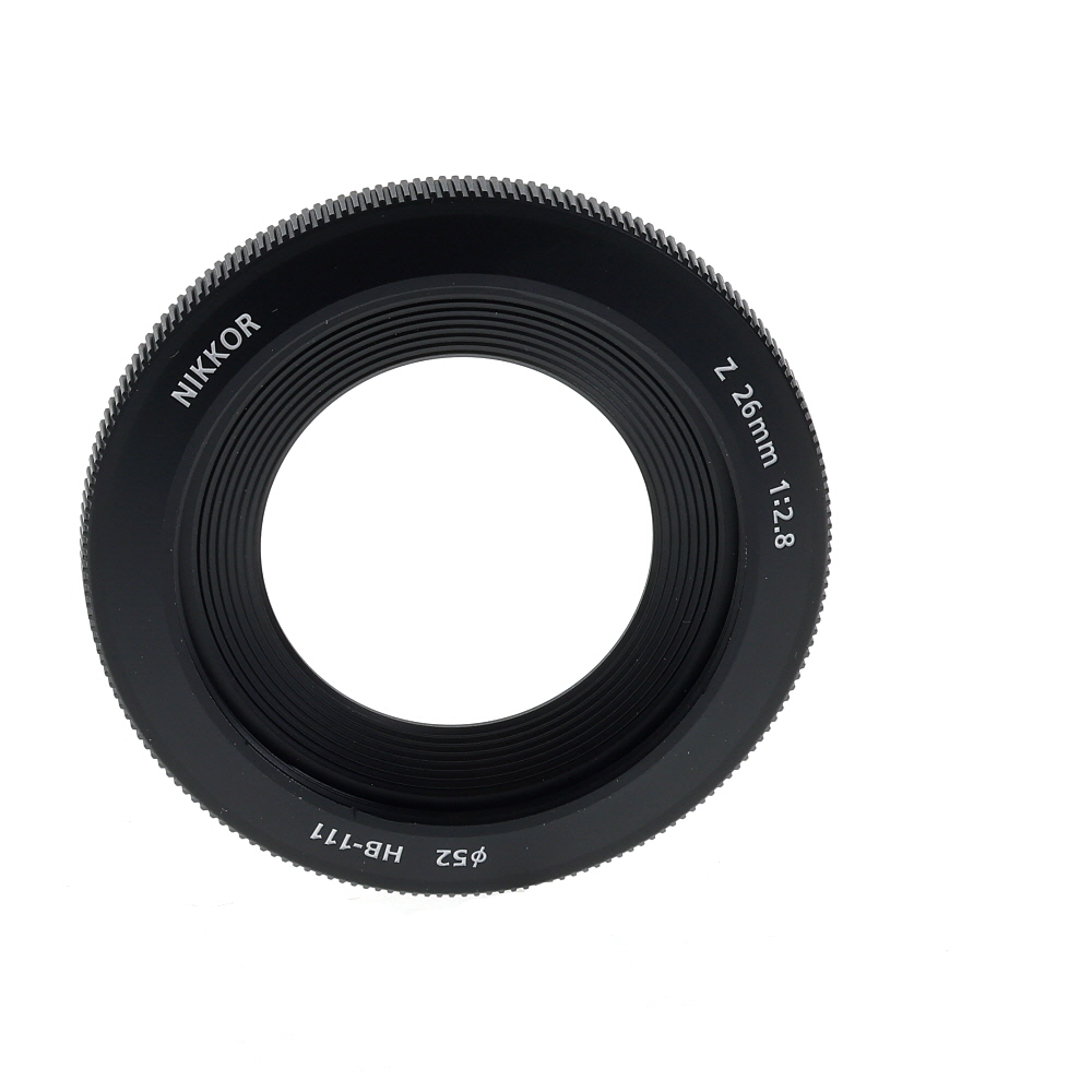 Nikon HB-111 Lens Hood with 52mm Filter Thread for Z 26mm f/2.8