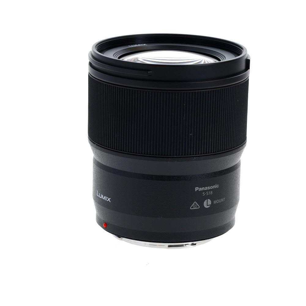 Panasonic Lumix S 18mm f/1.8 Full-Frame Autofocus Lens for Mirrorless L-Mount, Black | 67
