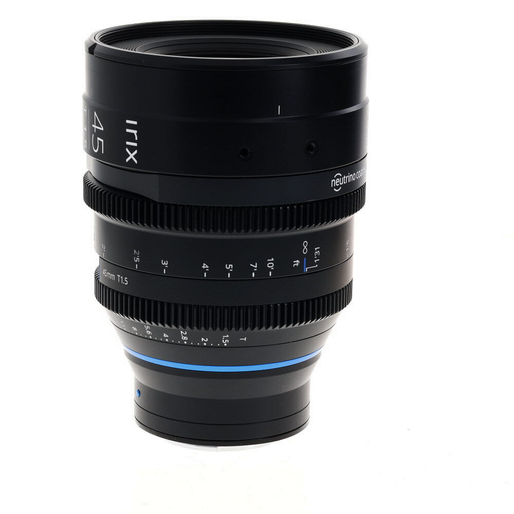 IRIX Cine 45mm T1.5 Full-Frame (43.3 image Circle) Lens for Sony E-Mount, Black | 86 | Imperial Scale