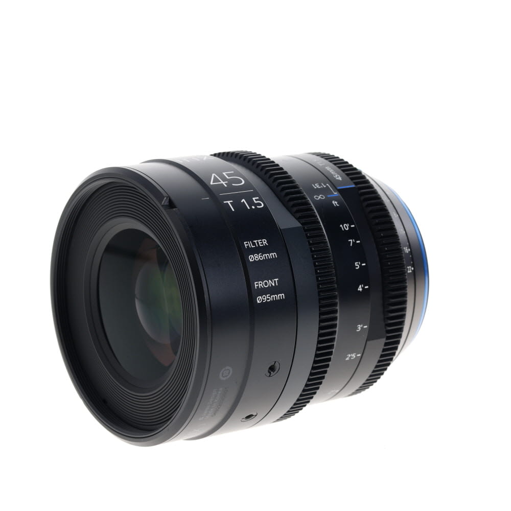 IRIX 45mm T1.5 Cine Full-Frame (43.3mm Image Circle) Lens for Canon EF-Mount, Black | 86 | Imperial Scale
